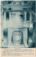 1 vue 14. Château d'Ancy-le-Franc. Yonne. Chambre des arts (1).