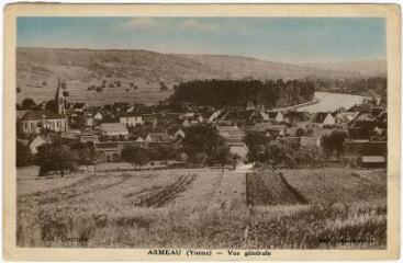 1 vue Armeau (Yonne). Vue générale / Phot. Combier Mâcon.