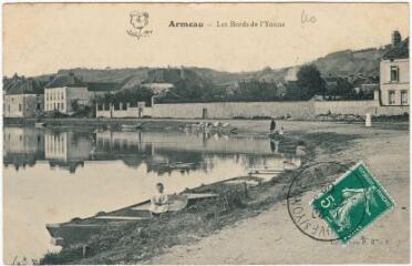 1 vue Armeau. Les bords de l'Yonne.