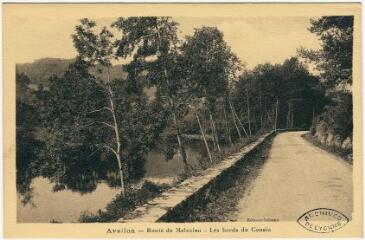 1 vue Avallon. Route de Méluzien. Les bords du Cousin.