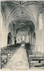 1 vue Fleys. Intérieur de l'église. / Durand, photo., Tonnerre.