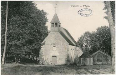 1 vue Paron. L'église.