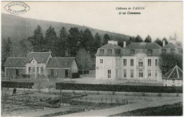 1 vue Le château de Paron et ses communs.