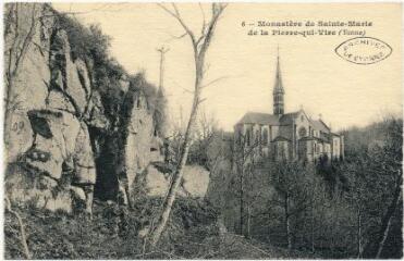 1 vue 6. Monastère de Sainte-Marie de la Pierre-qui-Vire (Yonne).