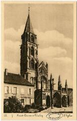 1 vue Saint-Père-sous-Vézelay. L'église.