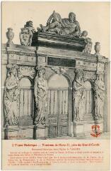 1 vue L’Yonne historique. Tombeau de Henri II, père du Grand Condé.