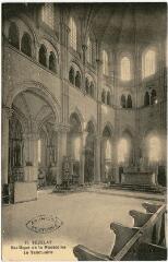 1 vue 11. Vézelay. Basilique de la Madeleine. Le sanctuaire.