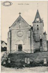 1 vue Viviers. L'église.