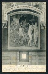 1 vue 21. Ancy-le-Franc (Yonne). Le château. Chambre de Diane. Diane surprise au bain.