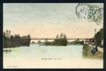 1 vue Monéteau. Le pont.