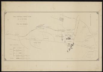 1 vue École pratique d’agriculture de La Brosse. Plan du domaine