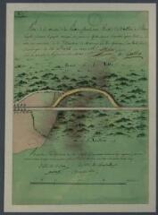1 vue Plan de la montée des Petites-Châtelaines, route d'Avallon à Lormes / Antoine.