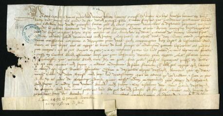 ouvrir dans la visionneuse : 1 vue Les notaires apostoliques