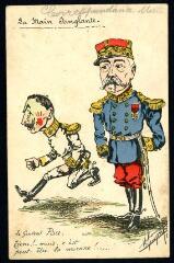 ouvrir dans la visionneuse : 1 vue « La main sanglante », carte postale