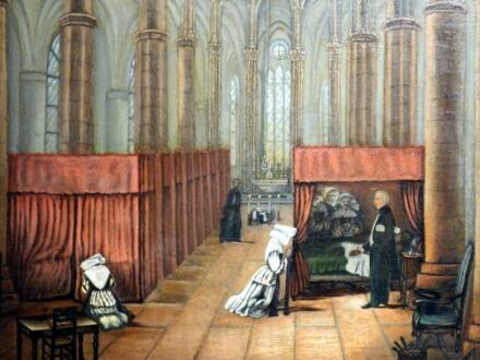 ouvrir dans la visionneuse : 1 vue L'hôpital sous l'ancien régime : un lieu de charité