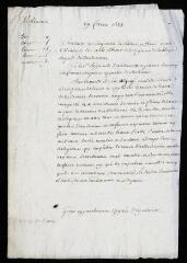 4 vues Sentence des requêtes du Palais confirmant les religieux de Vauluisant contre Regnaut d'Audouyns, écuyer, seigneur de Molinons, et Jeanne de Launoy, sa femme, dans la jouissance de l'eau de la rivière de Vanne pour l'usage de leur moulin et boutoir à draps situé sur le territoire de Molinons.